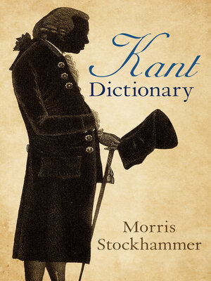cover image of Kant Dictionary